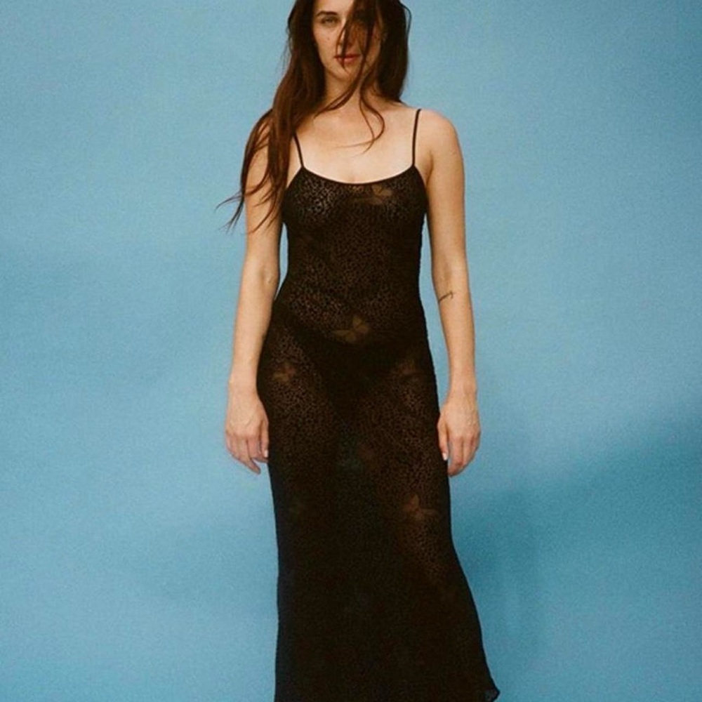 Realisation Par x Devon Lee The Alana Sheer Butterfly Maxi Dress 🦋